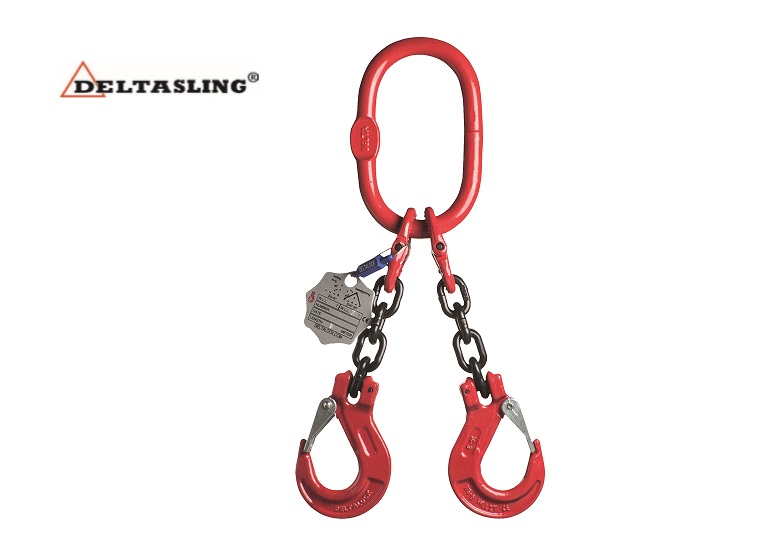 Aanslagketting 2 delig met klephaak | DeKooij