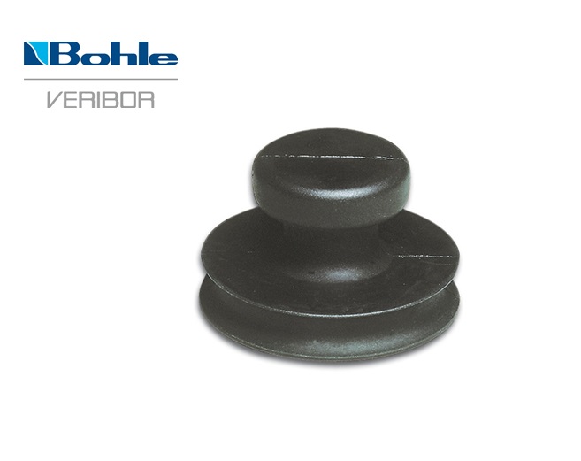 Veribor 609.55 zuigheffer rubber met knopgreep | dkmtools