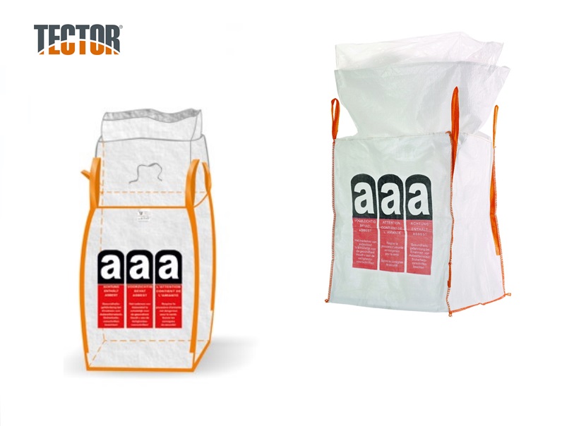 Asbest Big bag met vulschort en liner | dkmtools