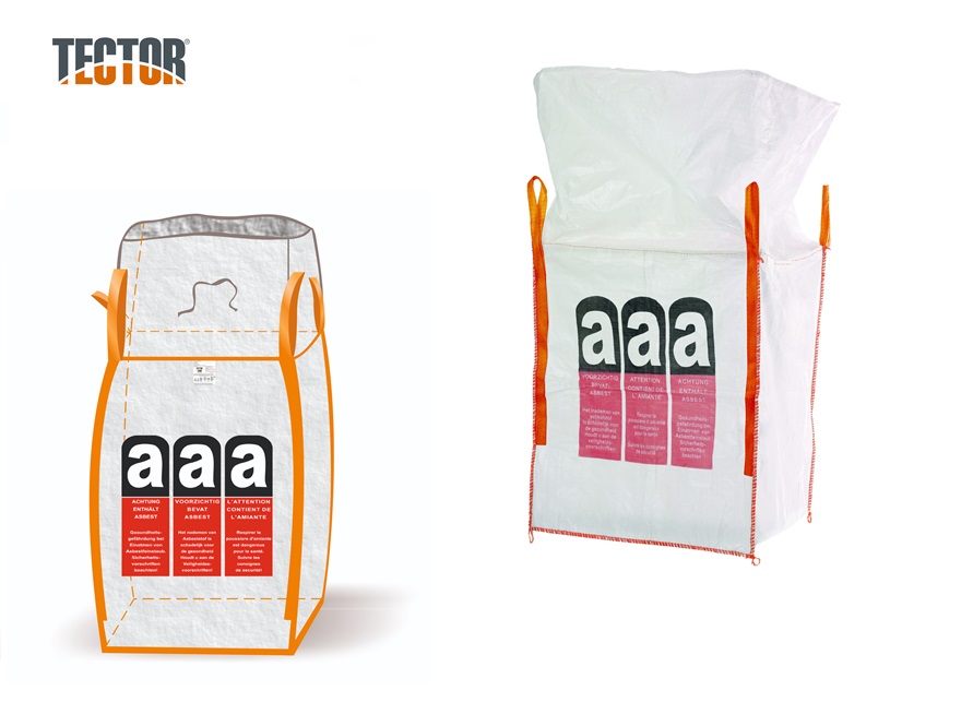 Asbest Big Bag met Vulschort | dkmtools