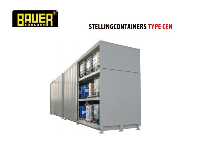 Stellingcontainers 3 opslagniveaus Schuifdeur | dkmtools