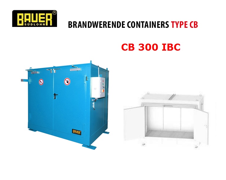 Brandwerende Containers CB 300 IBC | dkmtools