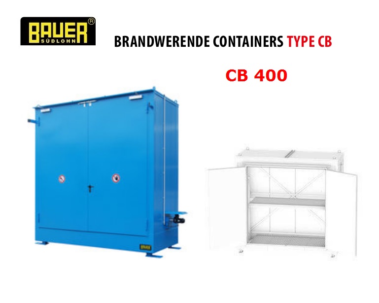 Brandwerende Containers CB 400 | dkmtools