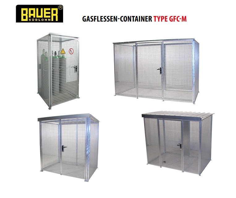 Gasflessen Container GFC-M | dkmtools