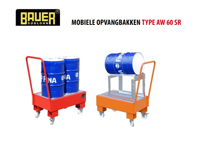 Mobiele opvangbak AW 60 | dkmtools