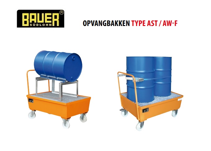 Mobiele opvangbak AST - AW-F | dkmtools