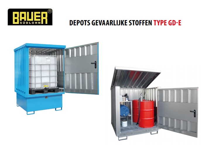 Depots gevaarlijke stoffen GD-E | dkmtools