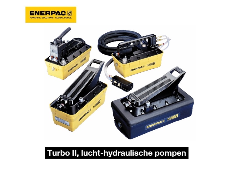 lucht-hydraulische pompen Turbo II | dkmtools