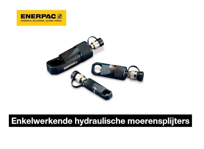 Enkelwerkende hydraulische moerensplijters | dkmtools