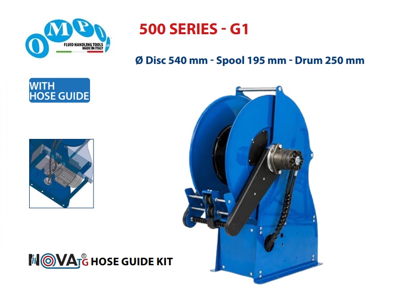 Elektrohydraulische slanghaspel G1 | dkmtools