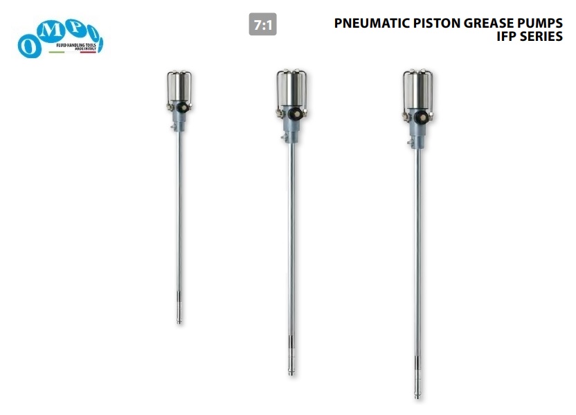 Ompi Pneumatische vetpompen 7:1 IFP series | dkmtools