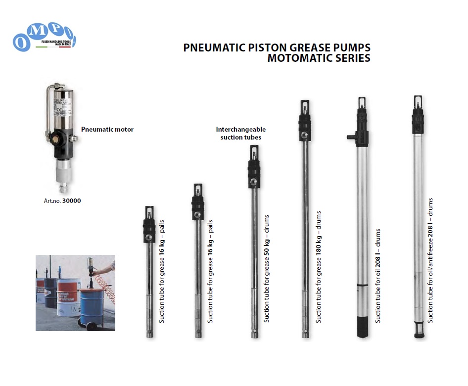 Pneumatische vetpomp MOTOMATIC | dkmtools