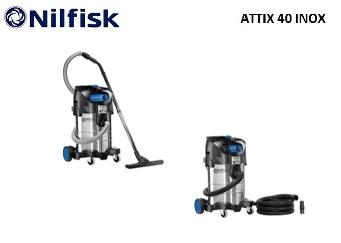 Nilfisk ATTIX 40 INOX nat-droogzuiger | DKMTools - DKM Tools