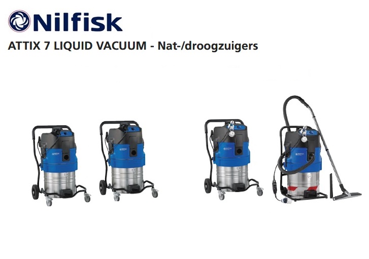 Nilfisk ATTIX 7 LIQUID VACUUM | DKMTools - DKM Tools