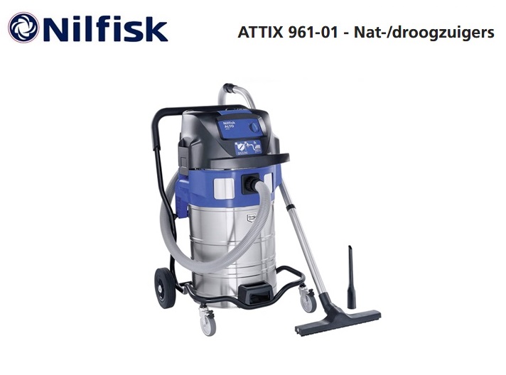 Nilfisk ATTIX 961-01 nat-droogzuiger | dkmtools