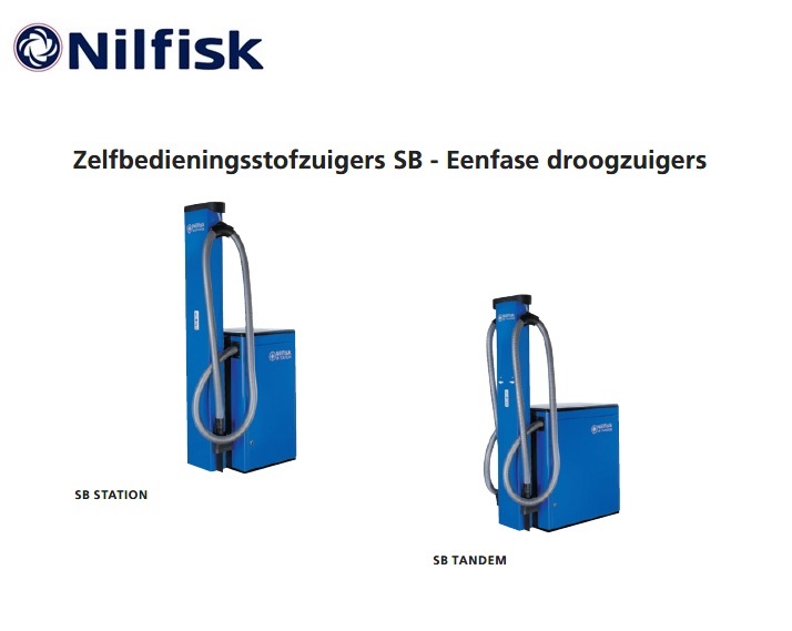 Nilfisk Zelfbedieningsstofzuigers | DKMTools - DKM Tools