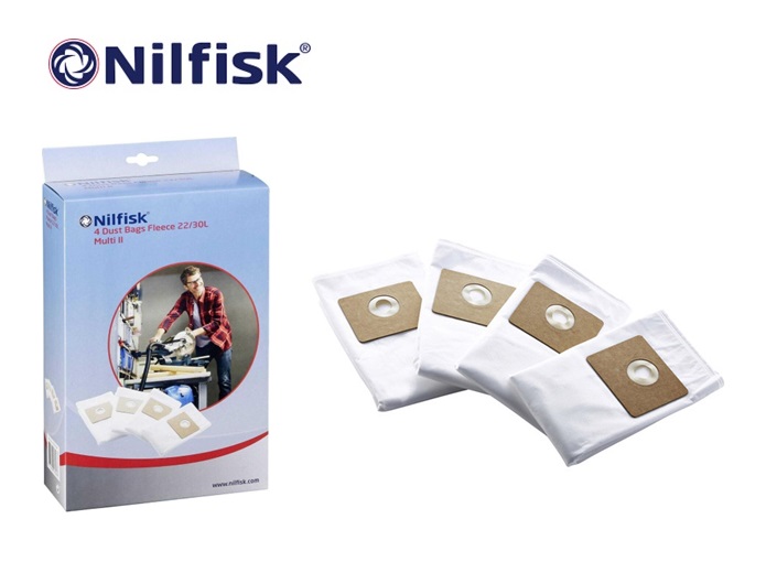 Stofzuigerzakken Multi II Fleece 22L-30L | dkmtools