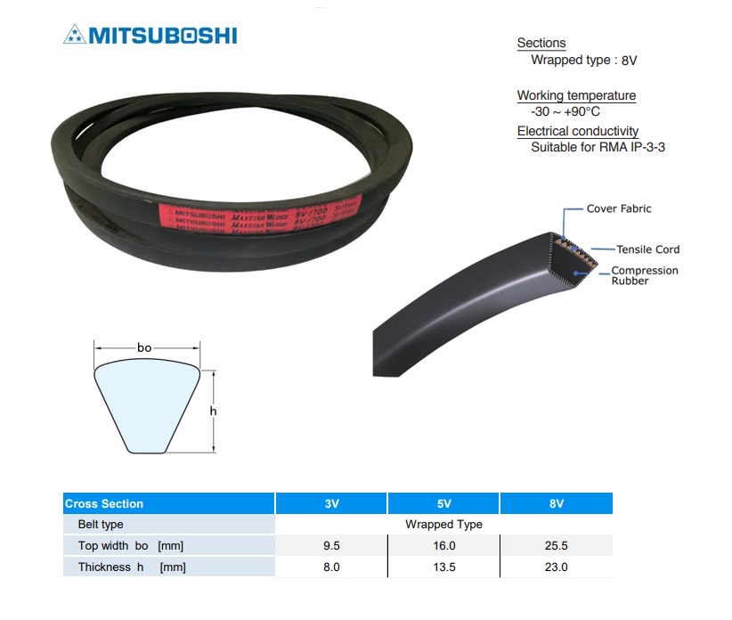 MAXSTAR WEDGE 8V-Snaar | dkmtools