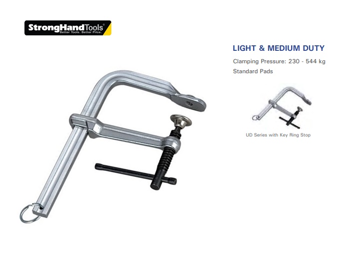 Stronghand Lasklem Light and Medium Duty Key Ring | DKMTools - DKM Tools