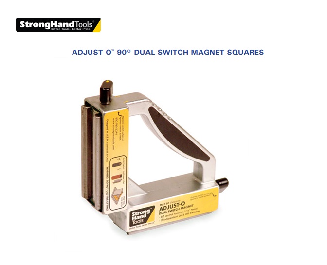 Stronghand Dual Switch Magnet Squares | dkmtools