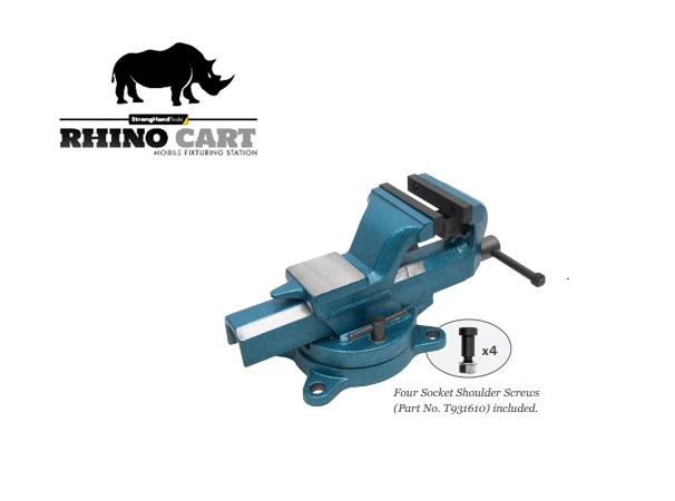 Rhino Cart Forged Vise | dkmtools