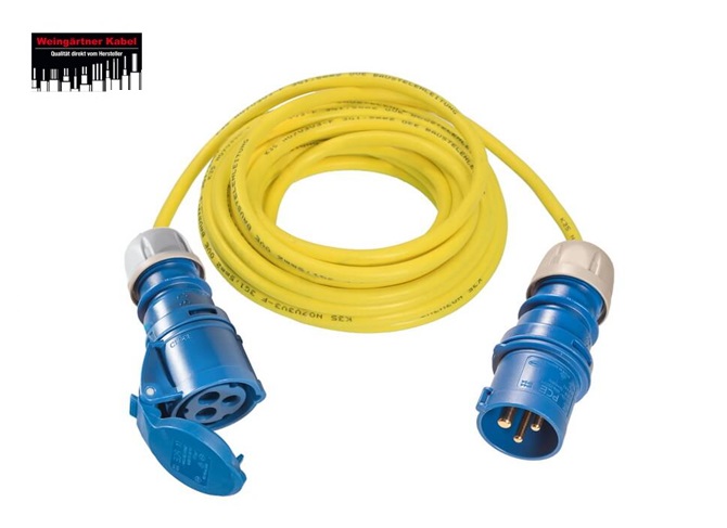 CEE gepantserde verlengkabel 230 V | dkmtools