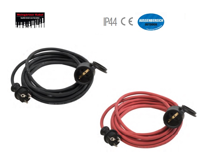 Verlengkabel Neopreen H05RR-F 230 V 16 A | DeKooij