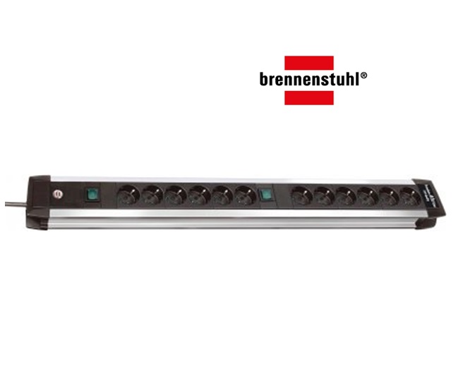 Premium Alu Line stekkerdoos 12 voudig | dkmtools