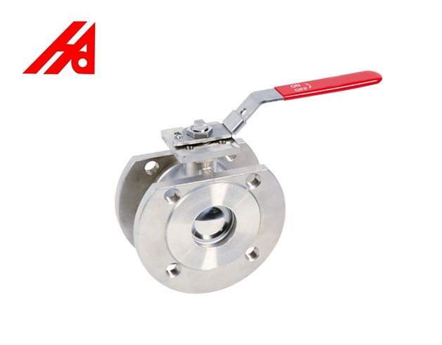 RVS kogelkraan 771 Wafer CF8M ISO pad | dkmtools