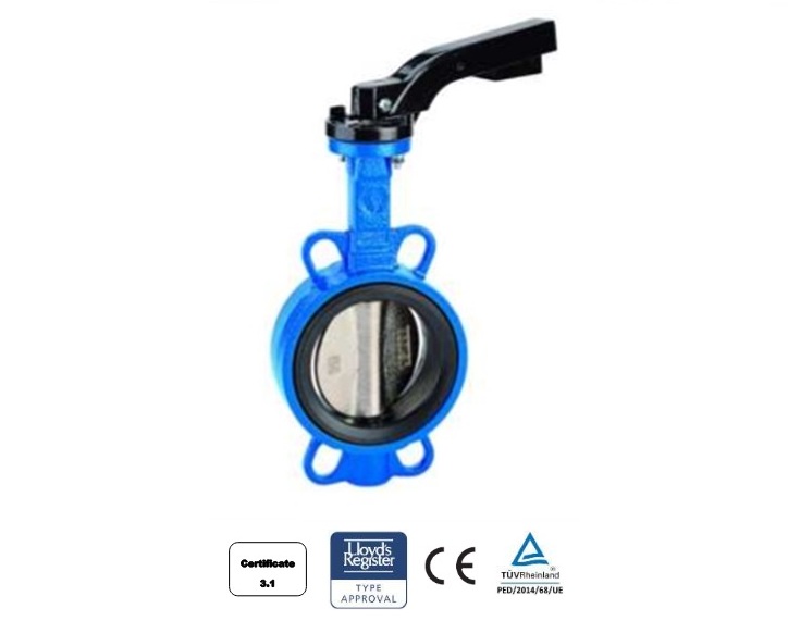 Vlinderklep Wafer CF8M | dkmtools