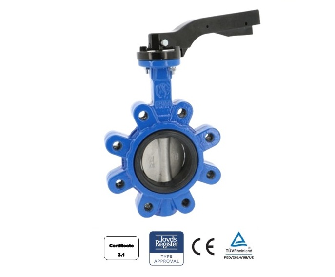 Vlinderklep Wafer Lug CF8M | dkmtools