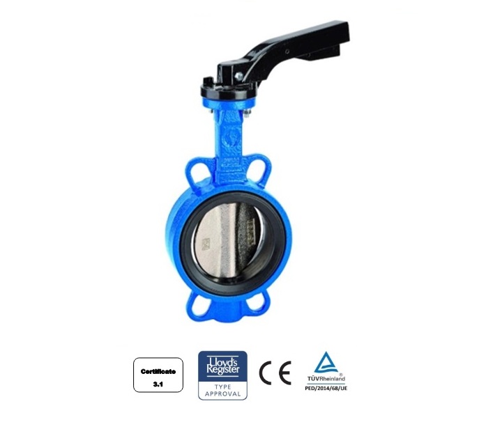 Vlinderklep Wafer CF8M | dkmtools