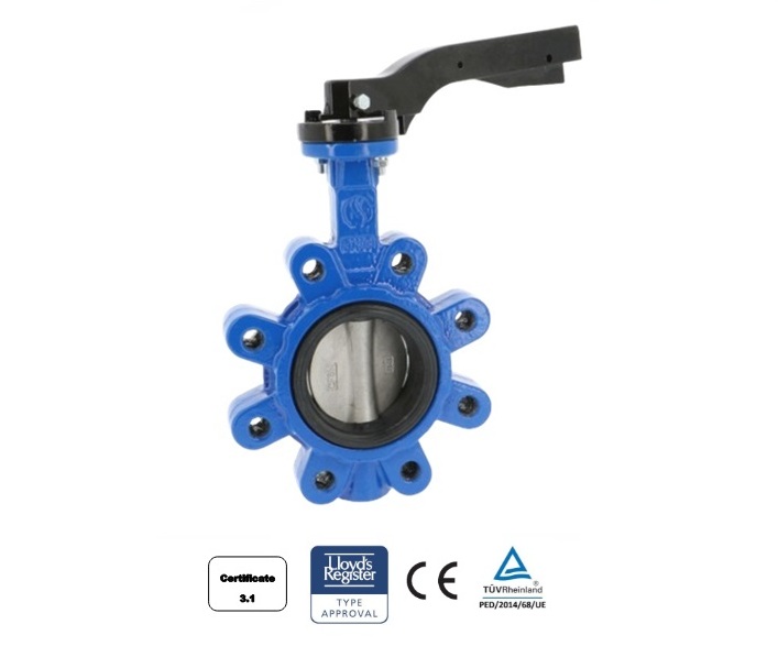 Vlinderklep Wafer Lug CF8M | dkmtools