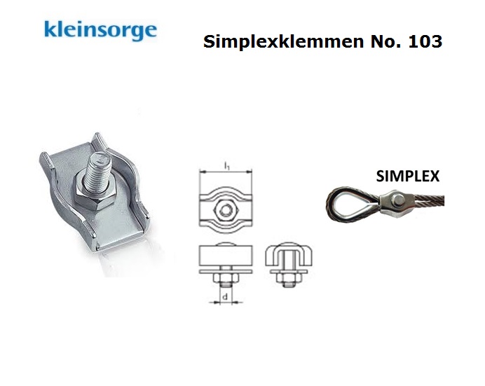 Simplexklemmen No. 103 | DKMTools - DKM Tools