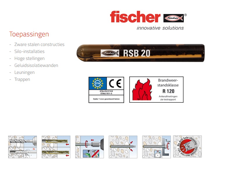 Fischer Glascapsule RSB | dkmtools