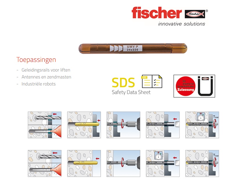 Fischer UMV Multicone glascapsule | dkmtools