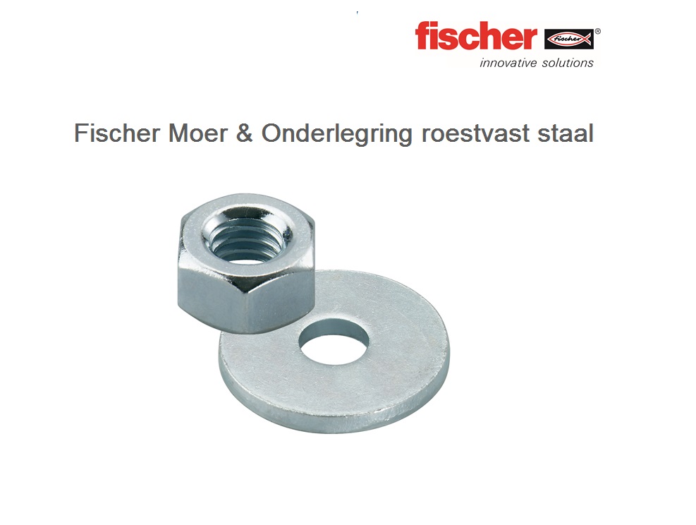 Fischer Moer en Onderlegring A4 | dkmtools