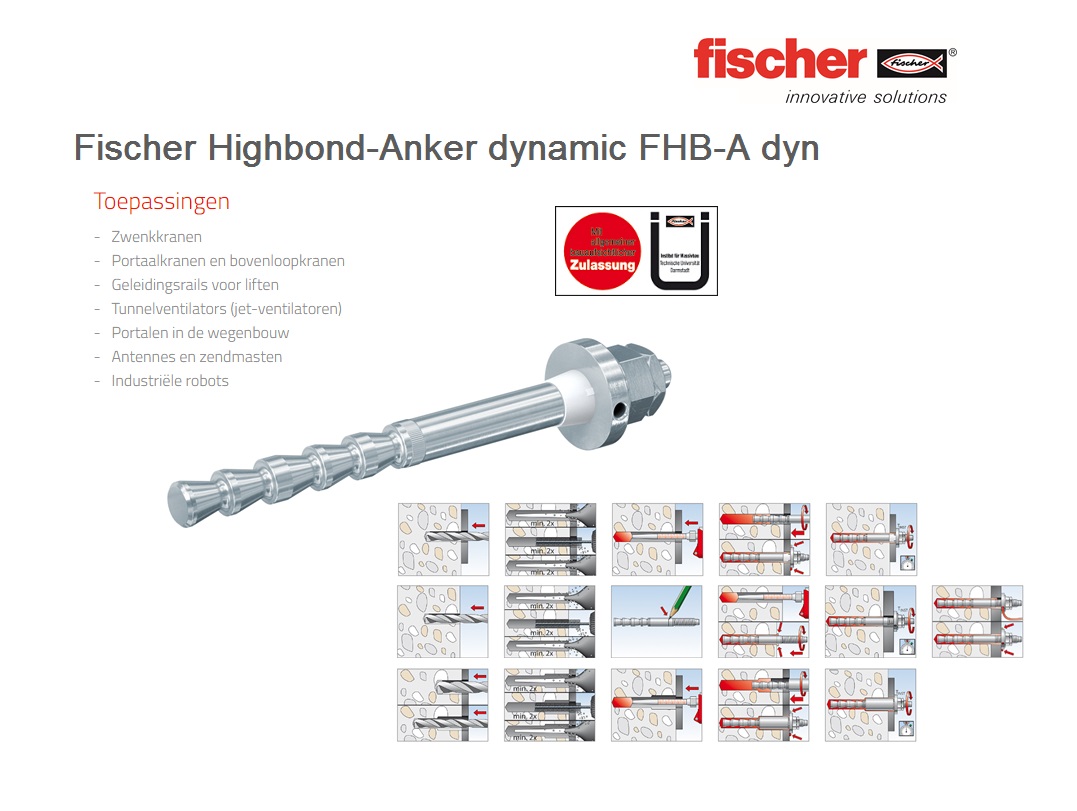 Fischer Highbond-anker dynamisch FHB-A dyn | dkmtools