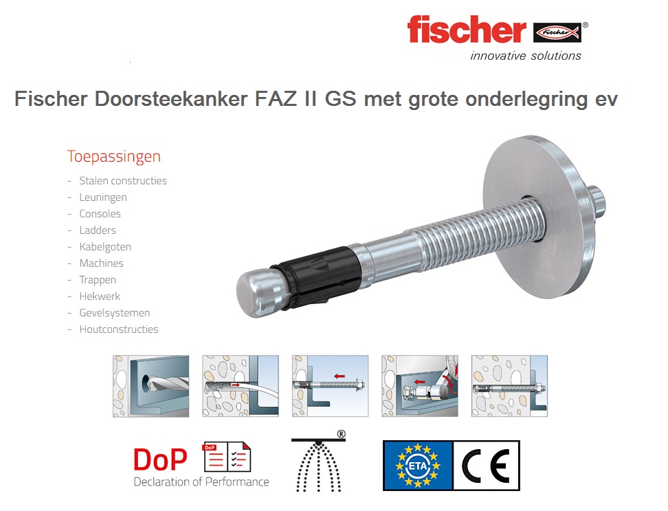 Doorsteekanker FAZ II GS | DKMTools - DKM Tools