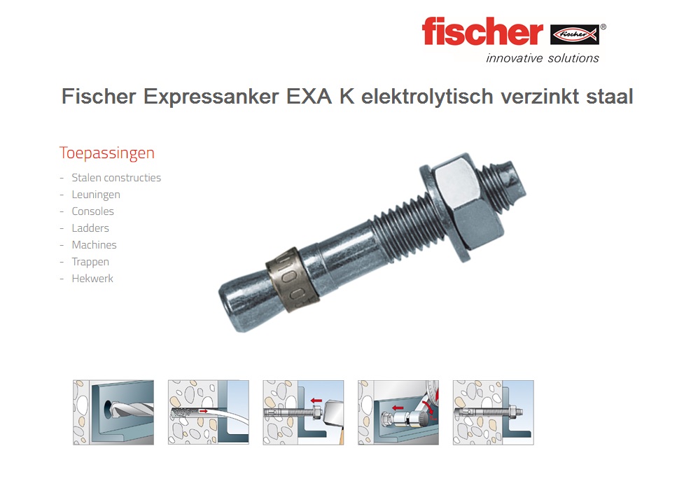 Expressanker EXA Kort | dkmtools