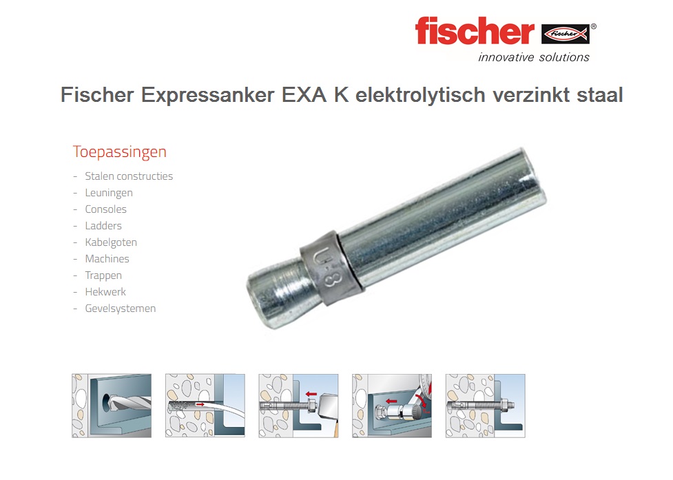 Veiligheidsanker EXA -IG | dkmtools