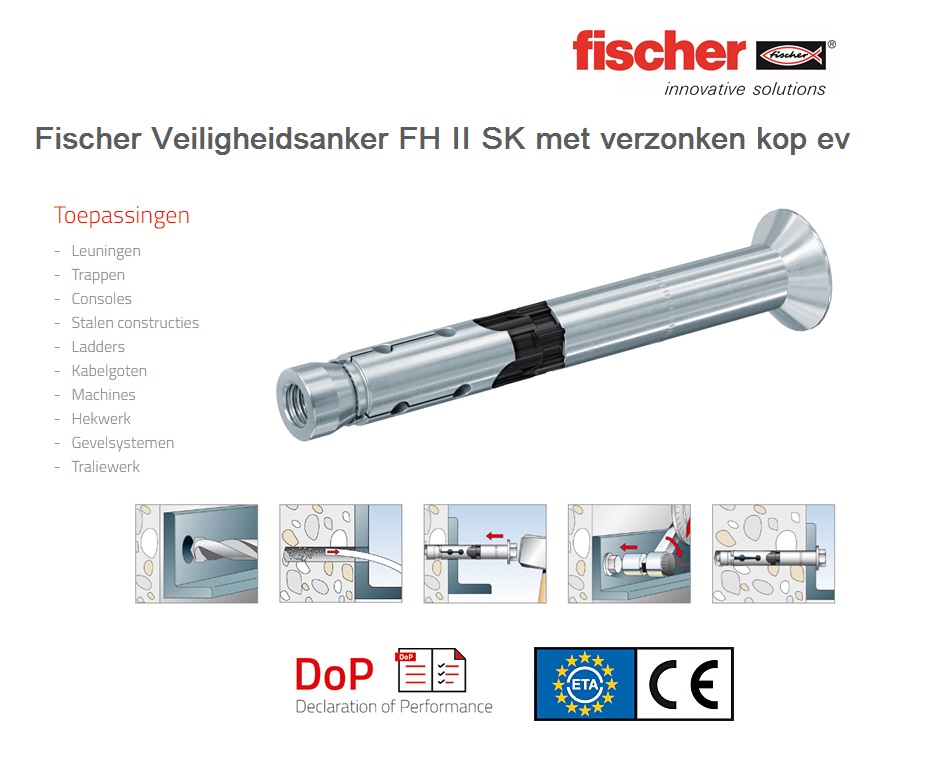 Veiligheidsanker FH II-SK | DKMTools - DKM Tools