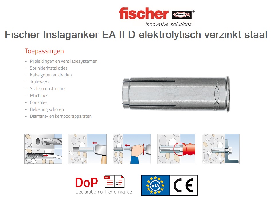 Inslaganker EA II-D | DKMTools - DKM Tools