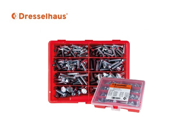 Assortimentsdoos zeskantschroeven 8.8 DIN 933 | dkmtools