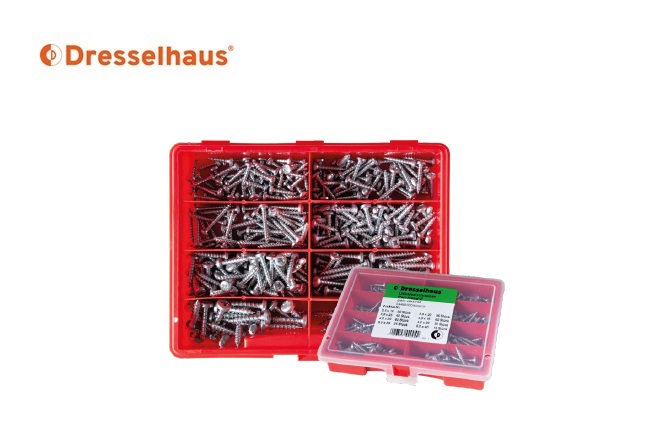 Assortimentsdoos JD plus universele schroeven | dkmtools