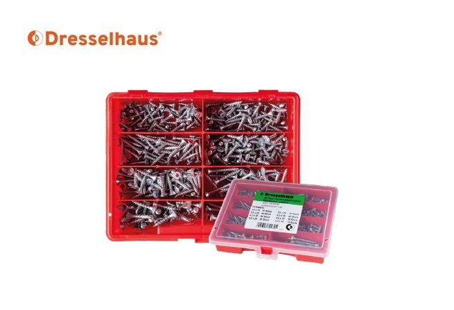 Assortimentsdoos JD plus universele schroeven verz | dkmtools