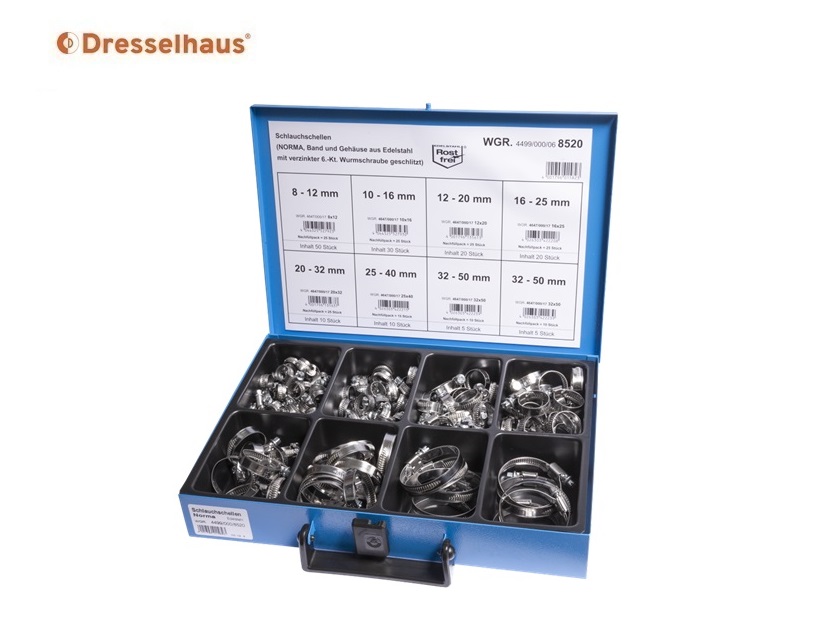 Assortimentskoffer slangklemmen Norma / Cobra | dkmtools