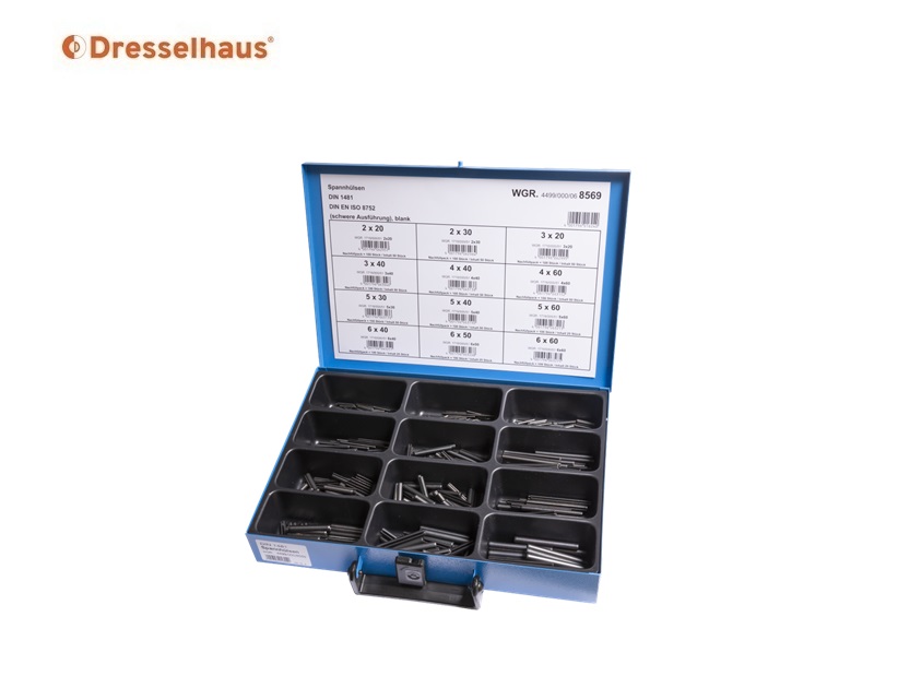 Assortimentskoffer spanhulzen DIN 1481 | dkmtools